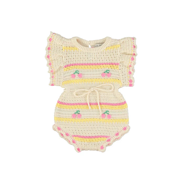 Bebe Organic baby romper in organic cotton