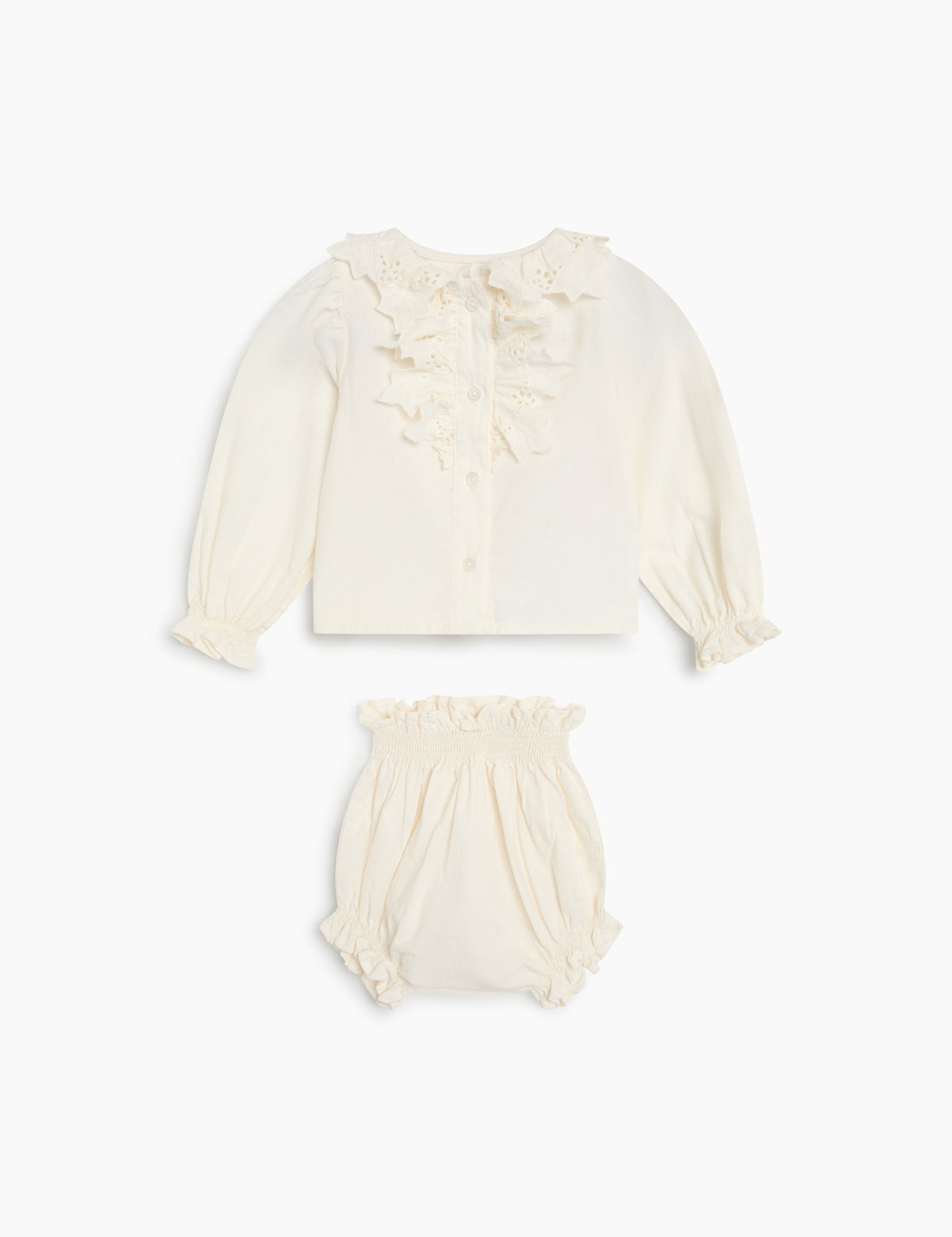 Baby Soleil Two-Piece Knit Set in Cream by The New Society