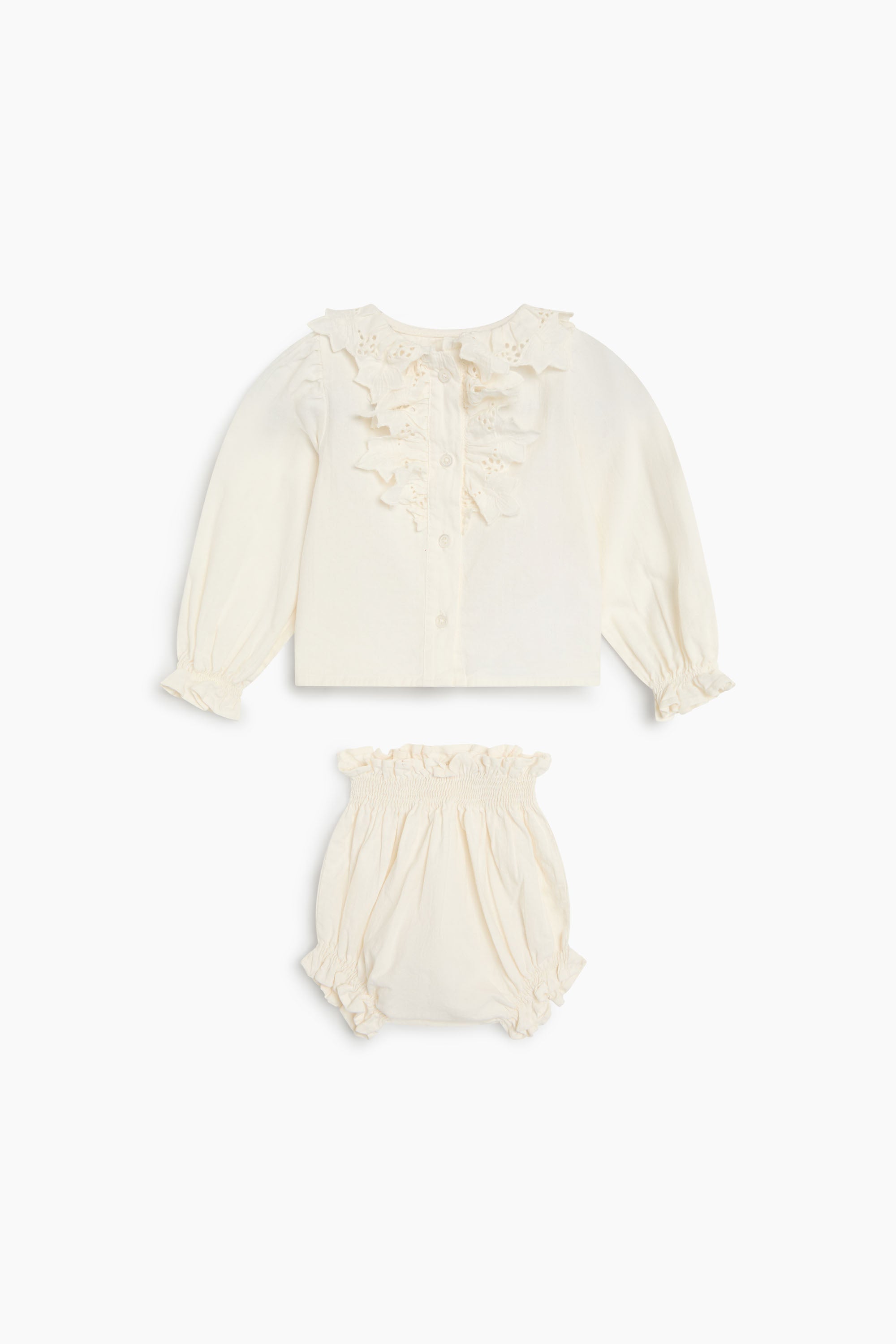 Baby Soleil Two-Piece Knit Set in Cream by The New Society