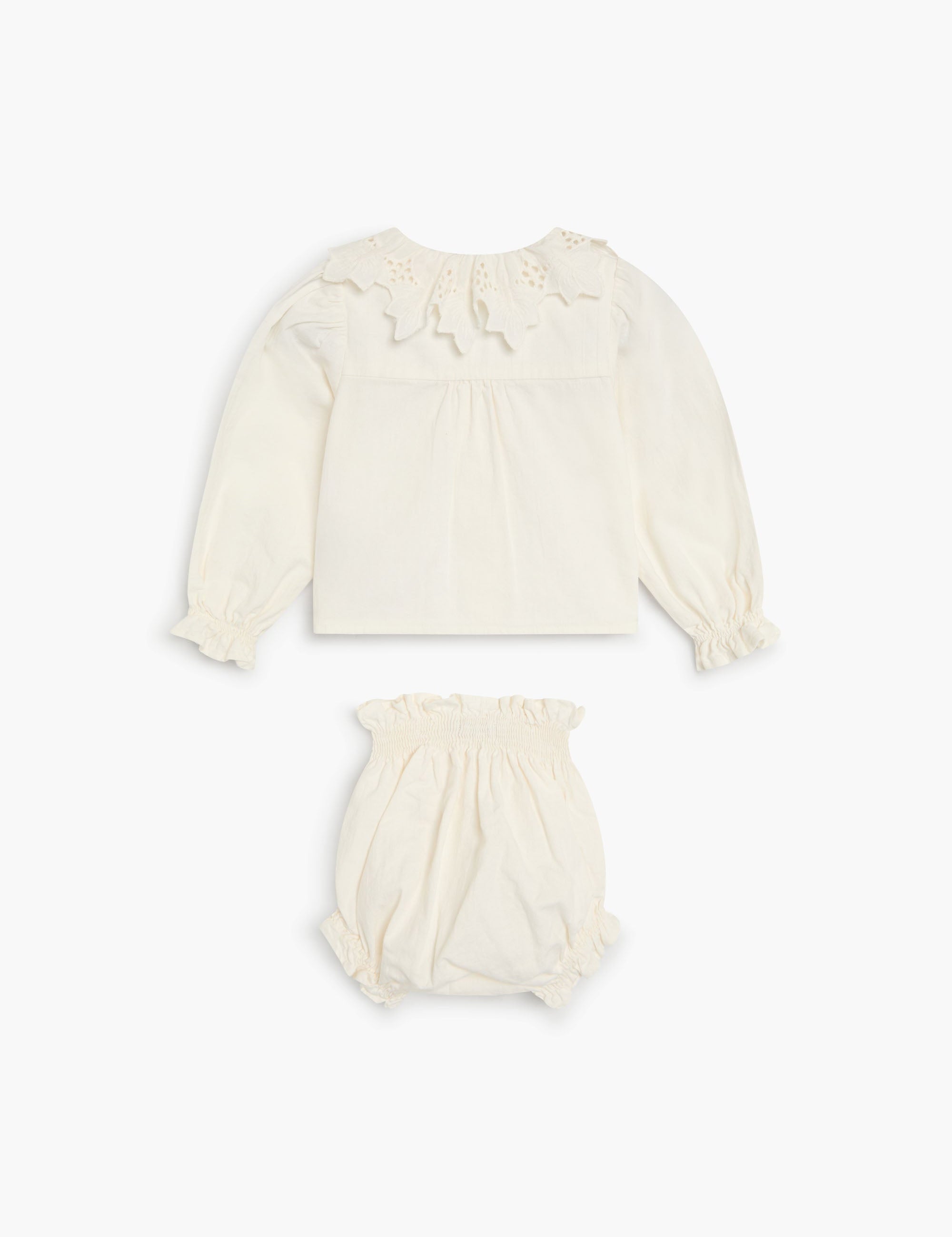 Baby Soleil Two-Piece Knit Set in Cream by The New Society