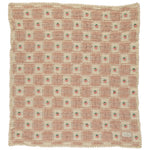 Bebe Organic organic cotton waffle baby blanket in strawberry