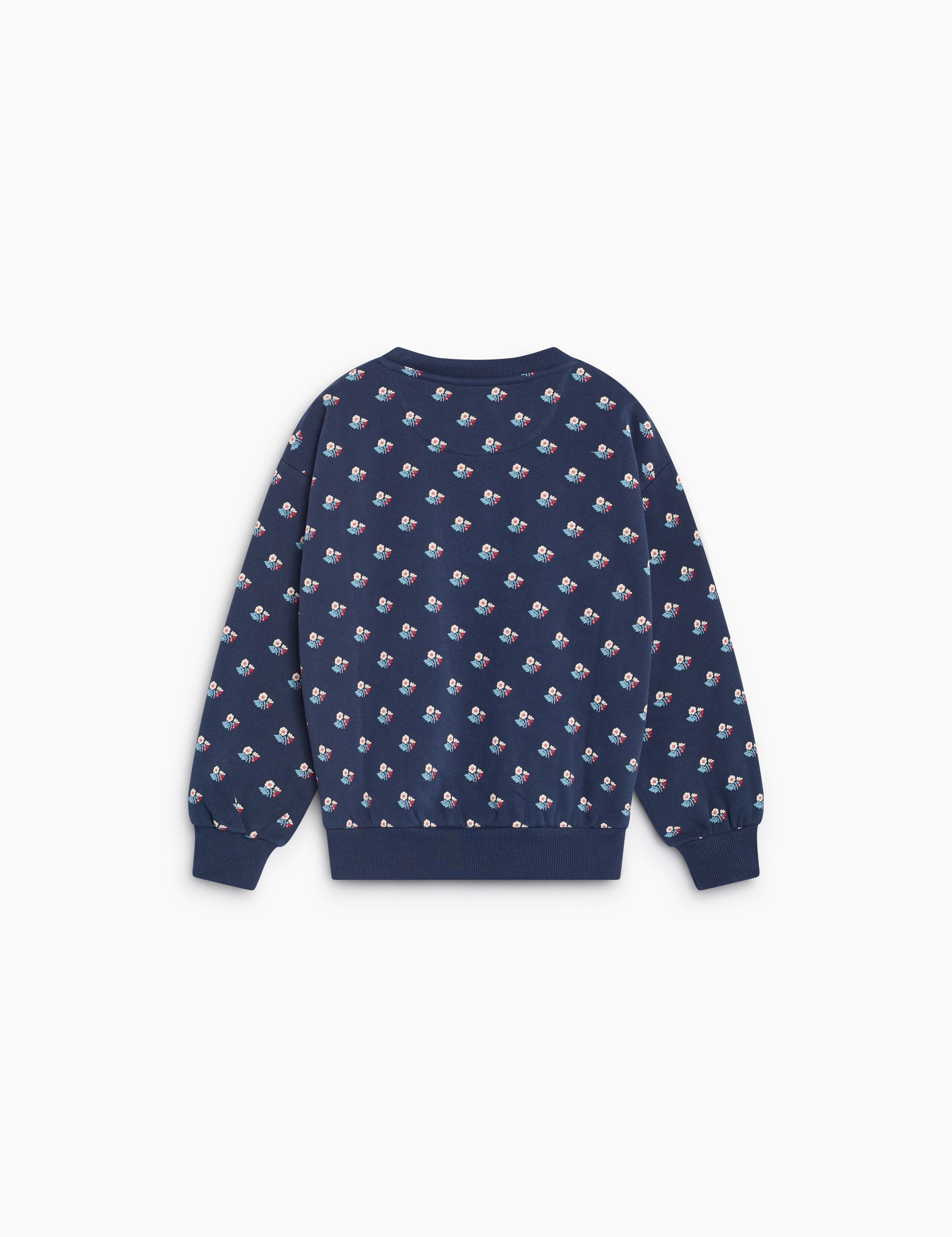 Girls' TNS Logo Floral Print Sweatshirt by The New Society