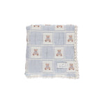 Bebe Organic organic cotton baby blanket with teddy bear design