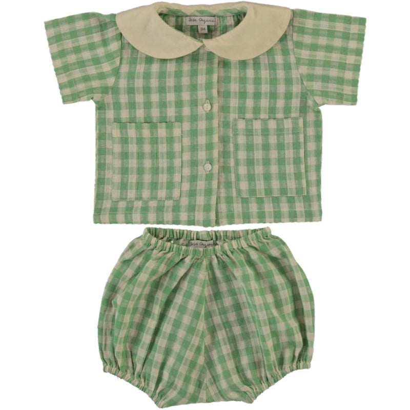 Bebe Organic baby clothing set in organic cotton
