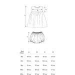 Bebe Organic baby dress in organic cotton