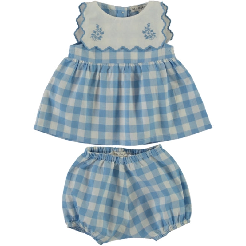 Bebe Organic baby dress in organic cotton