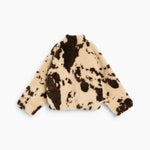 Kids' Wynn Cow Print Sherpa Jacket by The New Society