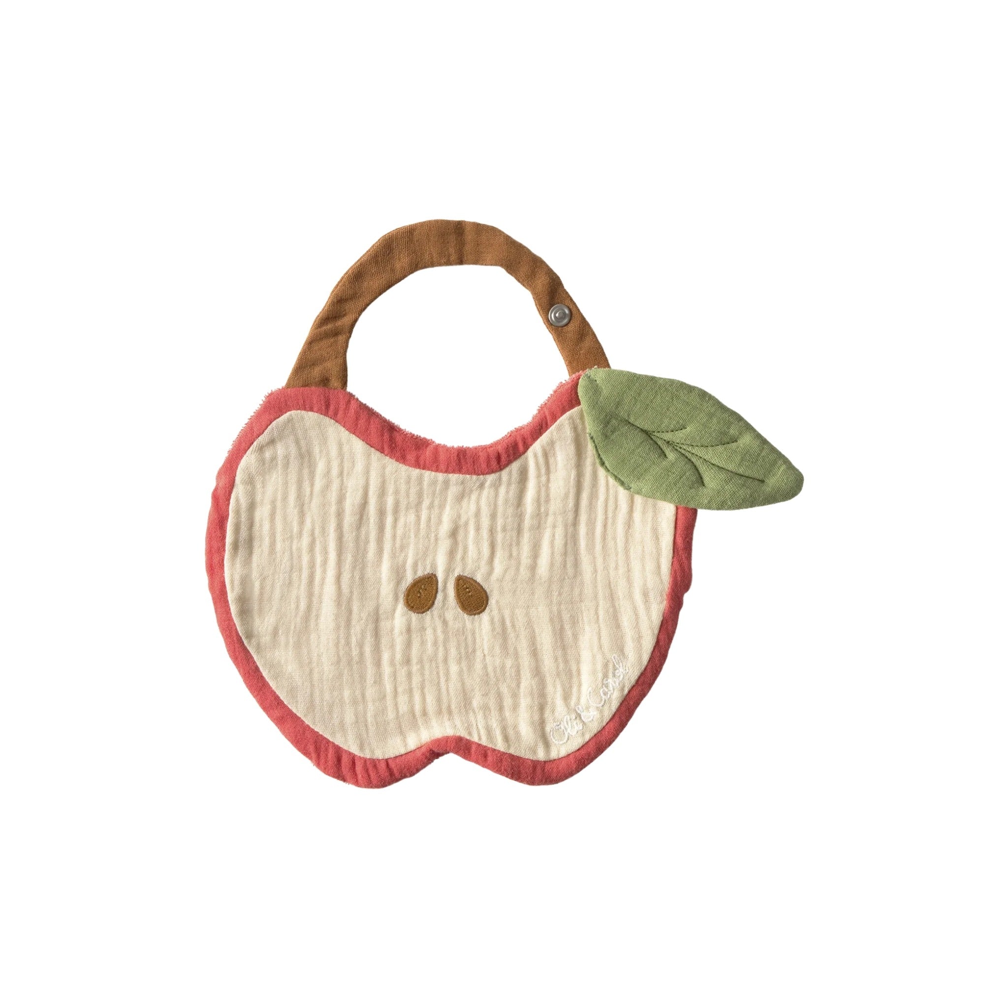 Pepa the Apple bib